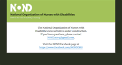 Desktop Screenshot of nond.org